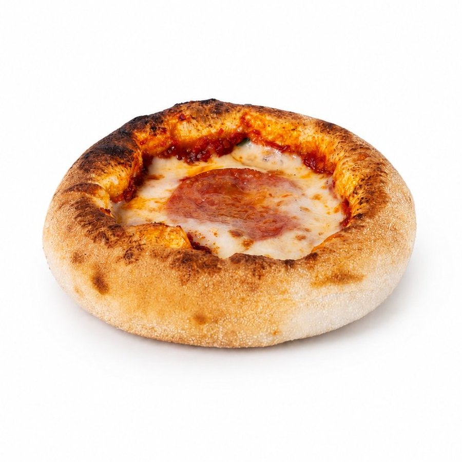 Rounder No. 403 — San Marzano tomato, Fior Di Latte mozzarella, smoked cheese, nduja, peperoni, honey